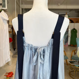 Australia Blue Silk Maxi Dress