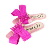 Zapatos planos con rosa de Tuchin