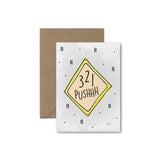 321 Pushhh! Baby Shower Card