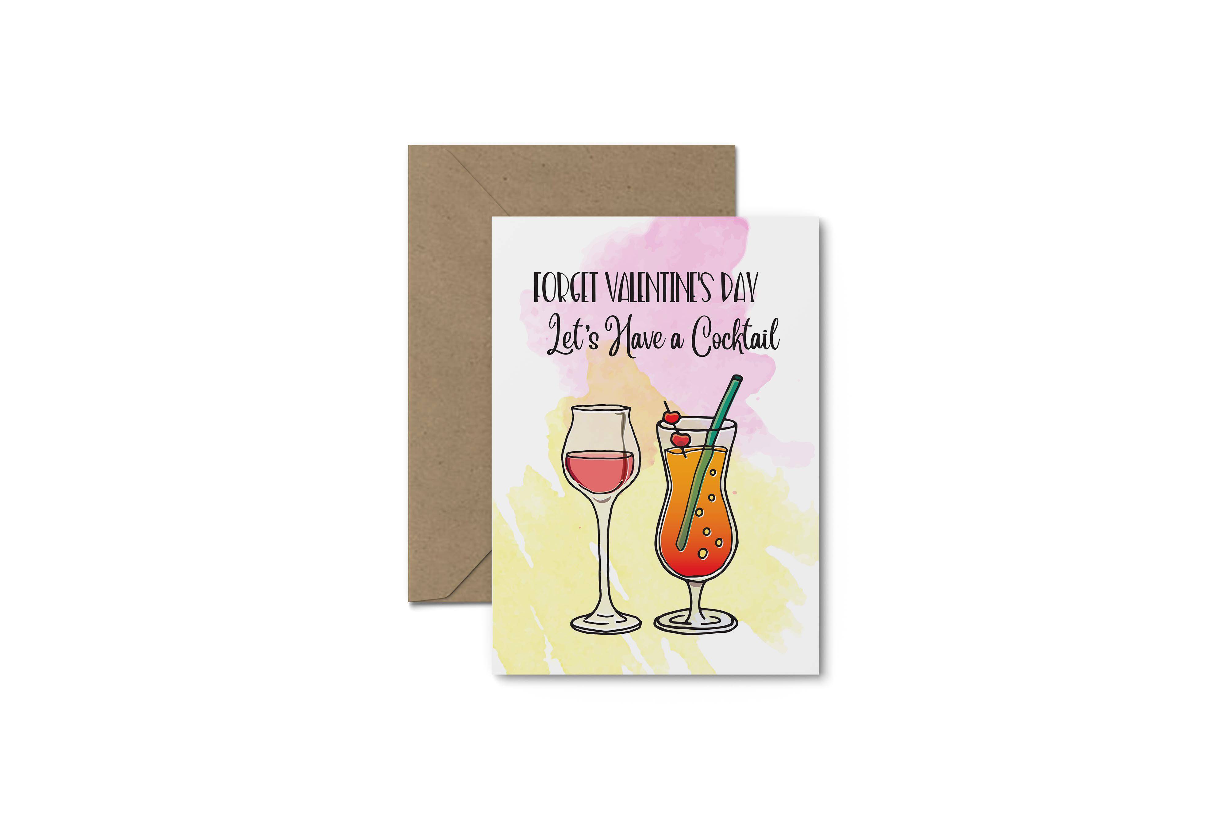 Let's Have A Cocktail! Valentine's Day Card - South of London